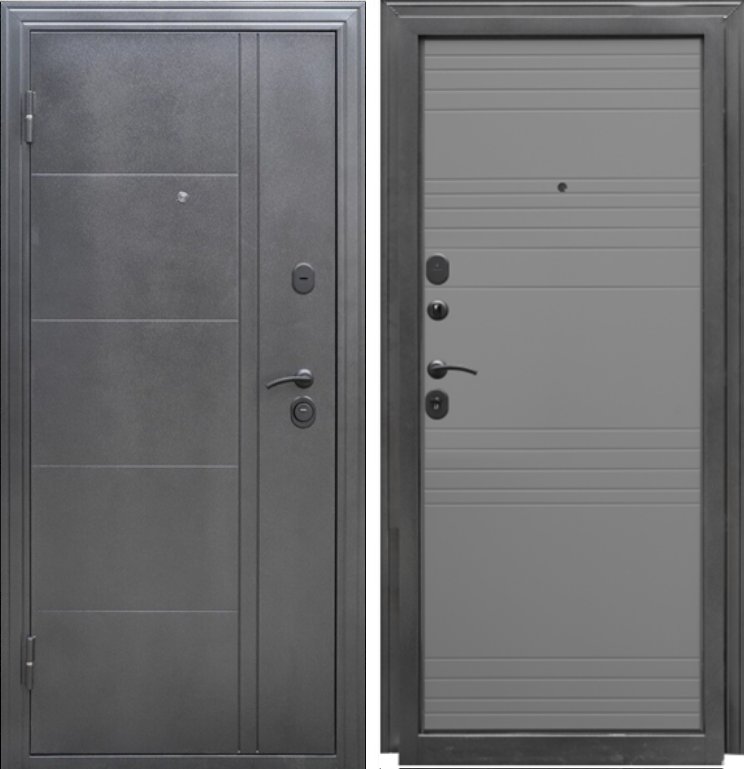 Дверь Олимп Софт Серый DIS007127