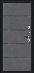 Дверь Лайн Букле черное/Slate Art BR4634 фото